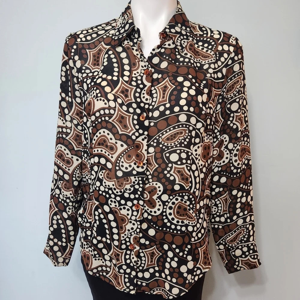 Vintage Clothes Circuit Floral Top